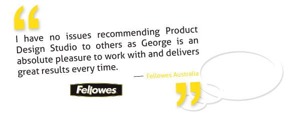 Product Design Studio delivers best quality for Fellowes Australia